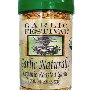 Knoblauch Naturally USDA Bio gerösteten Knoblauch Stücke 2,6 Unzen Knoblauch Fest