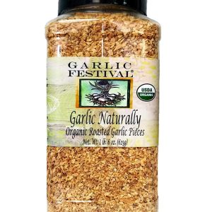Knoblauch Naturally USDA Bio gerösteten Knoblauch Stücke Knoblauch Festival fo
