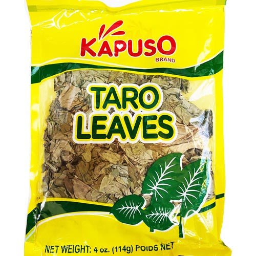 Kapuso – Getrocknete Taroblätter – 4 OZ
