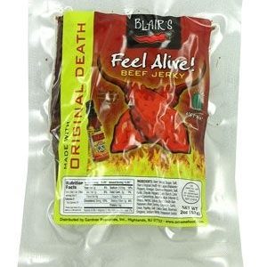 Blair's Rindfleisch Jerky-Original Tod, 2oz