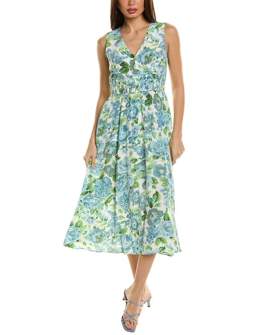 Elie Tahari Das Victoria Midikleid aus Seide