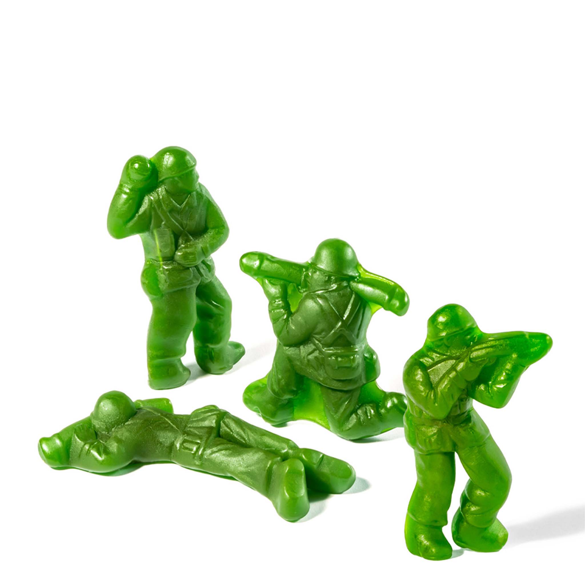 Grüne Gummi Armee Jungs