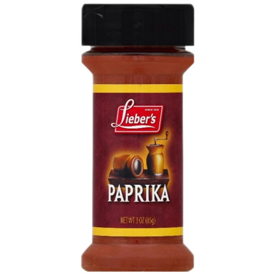 Lieber's Paprika gemahlen Spice, koscher für Passah, 3 oz