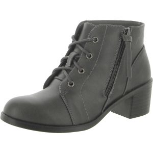 Becker Kunstleder Block Absatz Stiefeletten