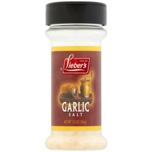 Lieber’s Knoblauch Salz, Allzweckgewürzung, koscher für Passover, 5,5 Unzen