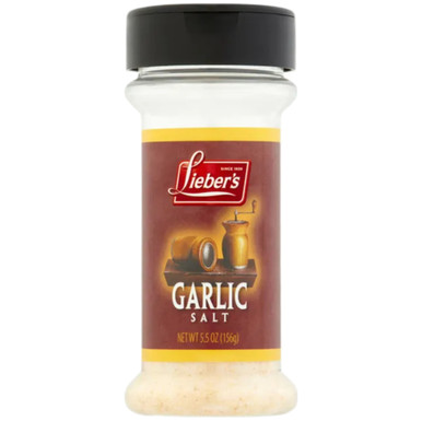 Lieber's Knoblauch Salz, Allzweck-Gewürz, koscher für Passah, 5,5 oz