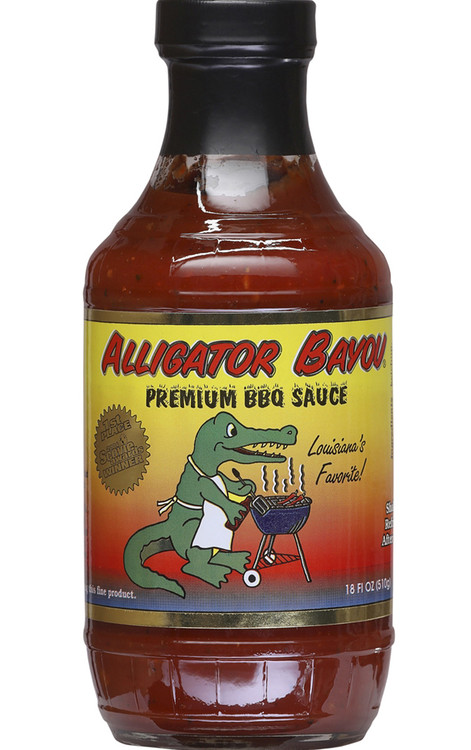 Alligator Bayou Premium Grillsauce, 18oz