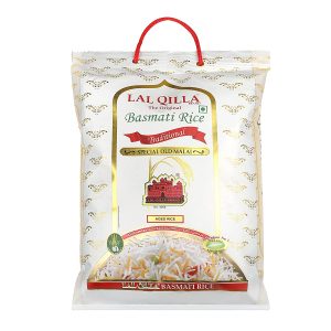 Lal Qilla Traditional Basmati Reis, gereifter Reis, . – 10lbs