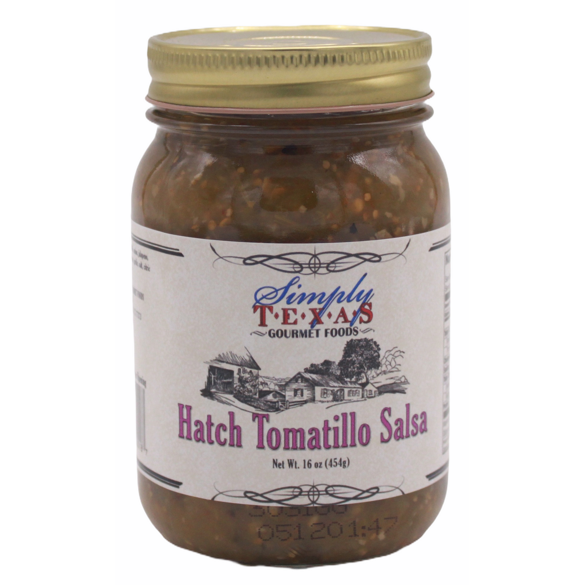 Simply Texas Hut Tomatillo Salsa