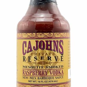 CaJohn’s Mesquite geräuchert Himbeer-Wodka New-Mex Grillsauce, . – 16oz