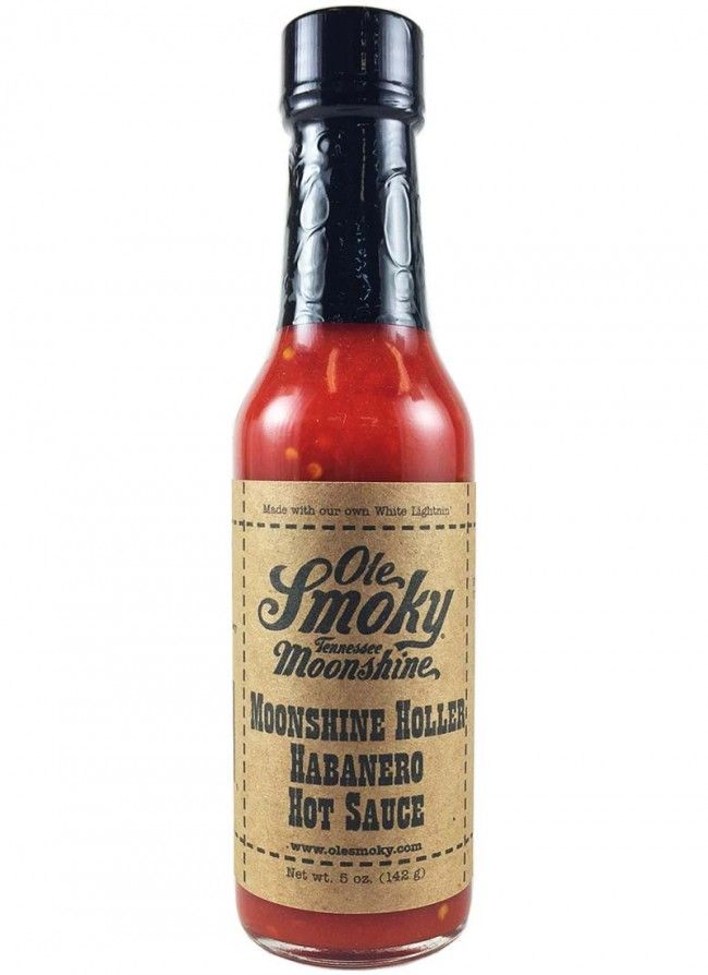 Ole rauchig Moonshine Moonshine Holler Habanero Chilisauce, 5oz