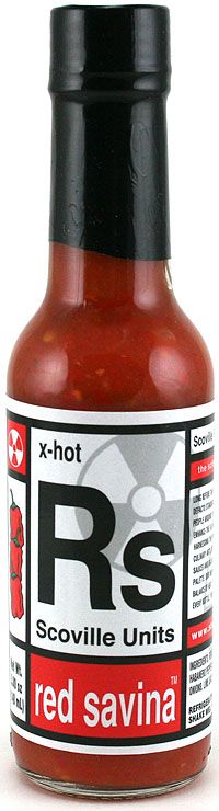 Scoville Food Institute Rot Savina Habanero Chilisauce, 5oz