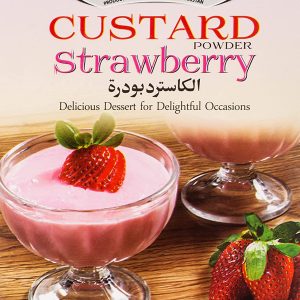 Ahmed Custard Pulver – Erdbeergeschmack 285g