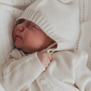 Luna + Luca Kaschmir Luxxe Babyhaube