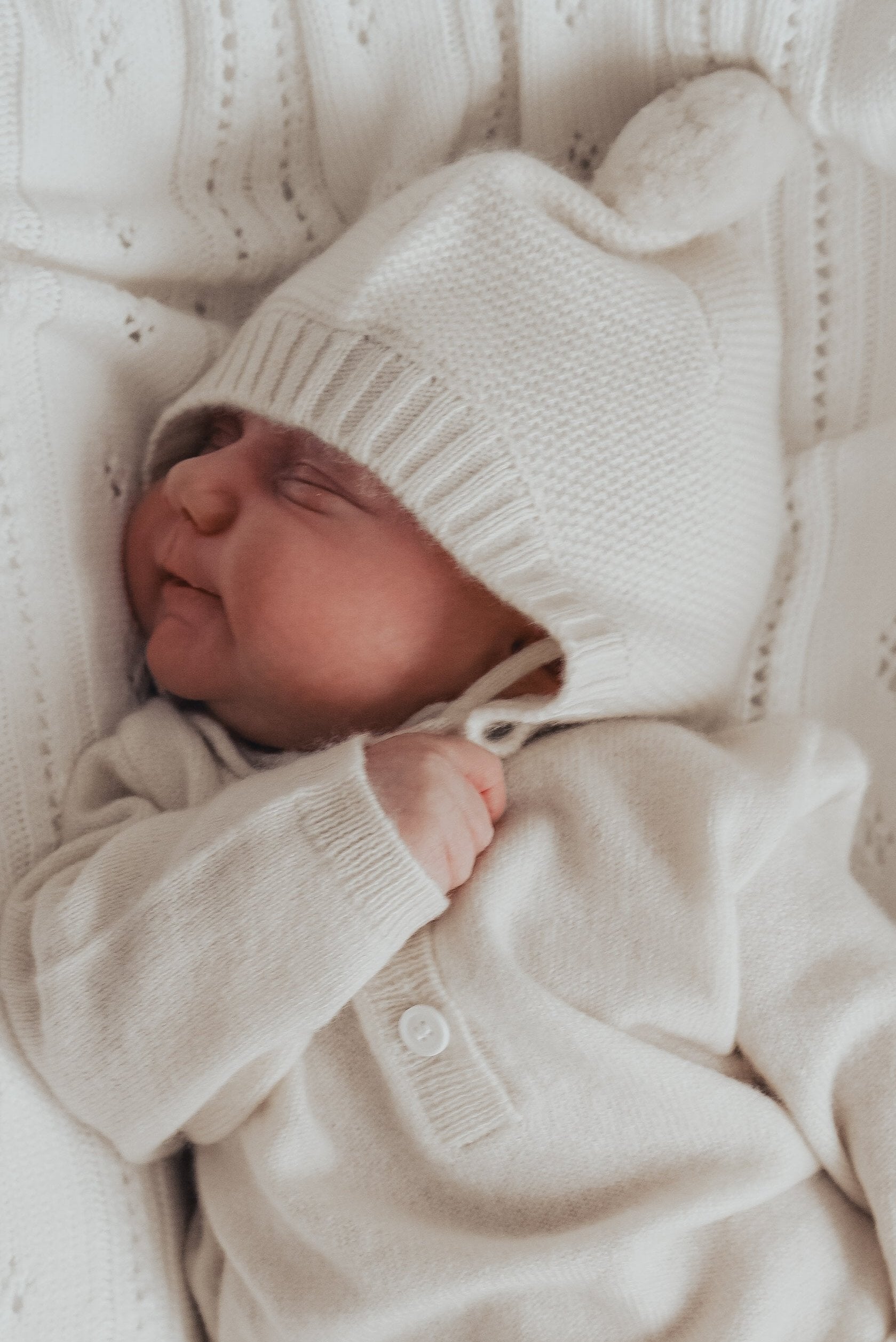 Luna + Luca Kaschmir Luxxe Baby Bonnet
