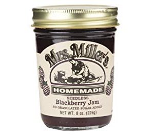 Mrs. Miller’s Seedless Brombeere Jam No Zucker zugesetzt