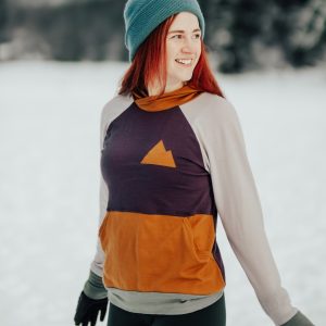 Kapuzenpullover aus Merinowolle für Erwachsene aus Freilandhaltung