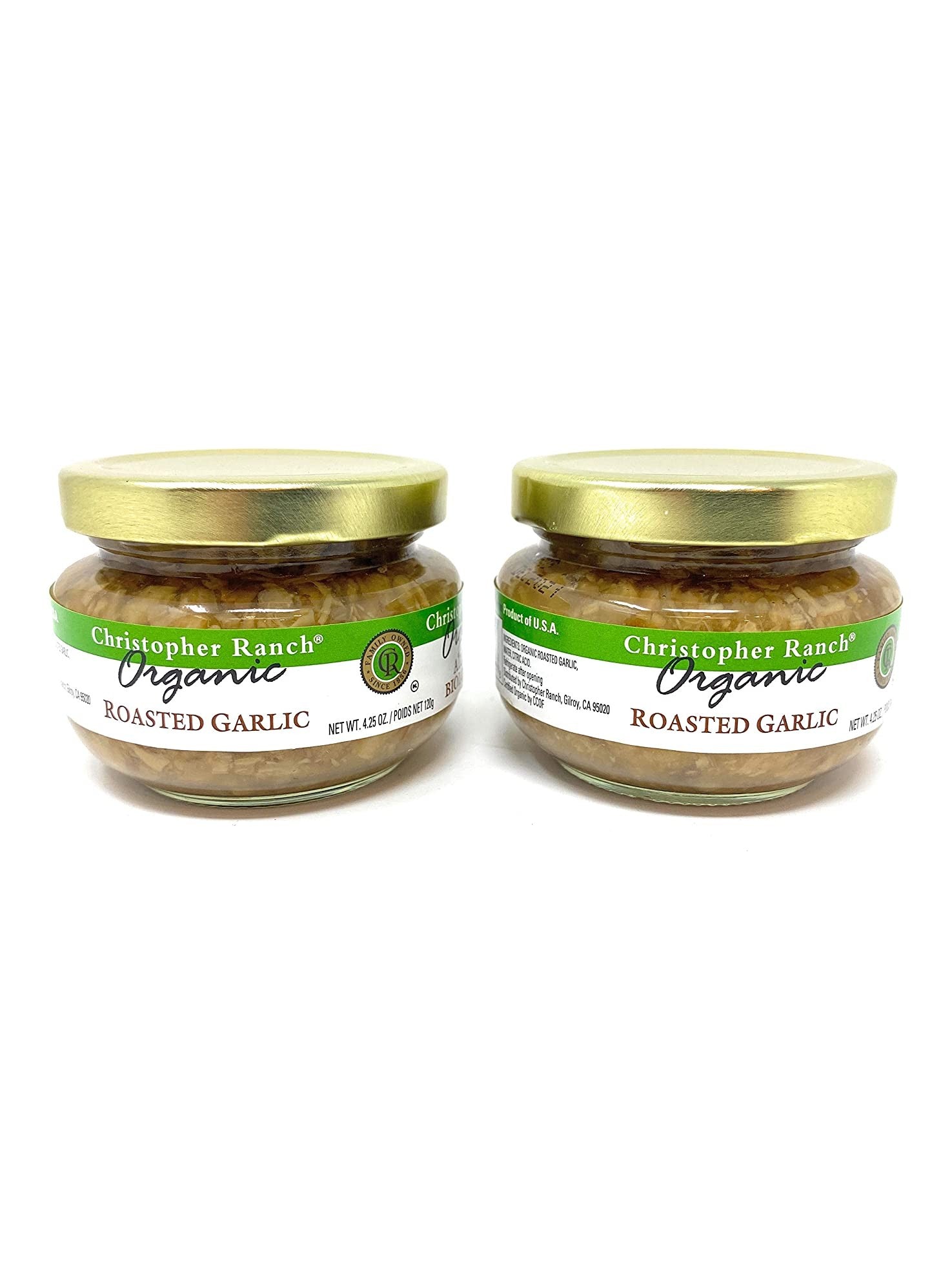 Gerösteter Knoblauch Bio Christopher Ranch 2er Set -4,25