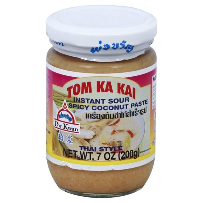 Por Kwan Tom Ka Kai Instant würzige Kokospaste