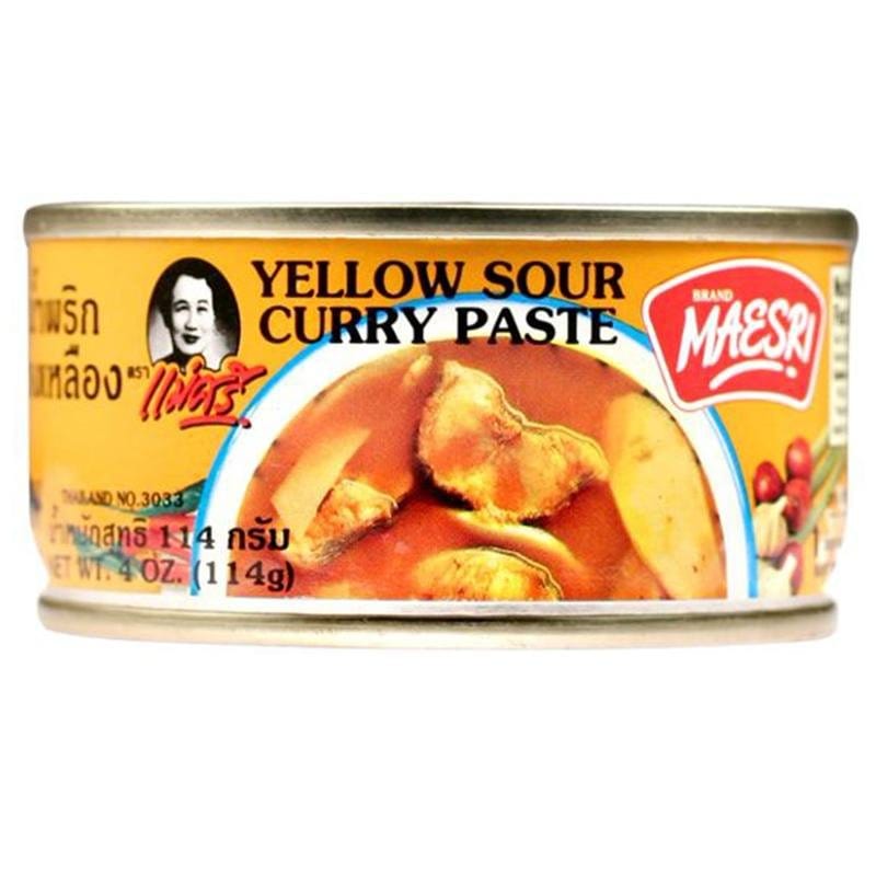 Maesri Gelbe Sauer Curry Paste
