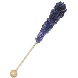 Rock Süßigkeiten Sticks (6) – Lila Traube