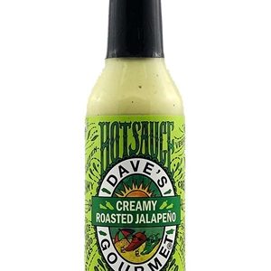 Dave’s Gourmet Creamy gebratene Jalapeno scharfe Sauce, . – 8oz