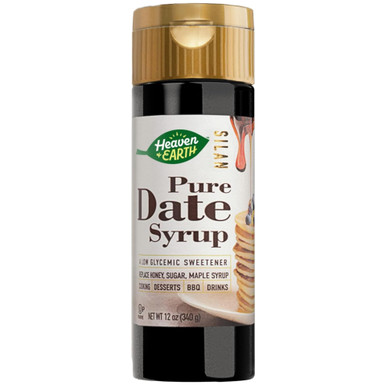 Himmel & Erde rein Date Sirup, natürliche Zucker Alternative, 12 oz