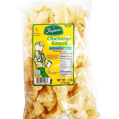 Tropics Chicharon Kawali – Knoblauch und Essig – Gebratene Schweinerinde – 4 OZ