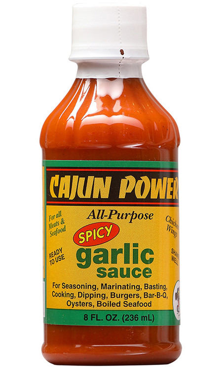 Cajun Power scharf Knoblauch Allzwecksauce, 8 Unzen