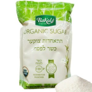 Bakol Bio-Zucker, koscher für Passah, 5 lbs