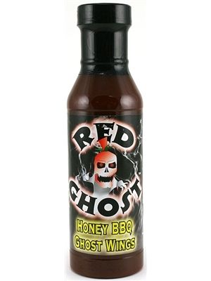 Rot Ghost Honig BBQ Ghost Wing Sauce, 12 Unzen