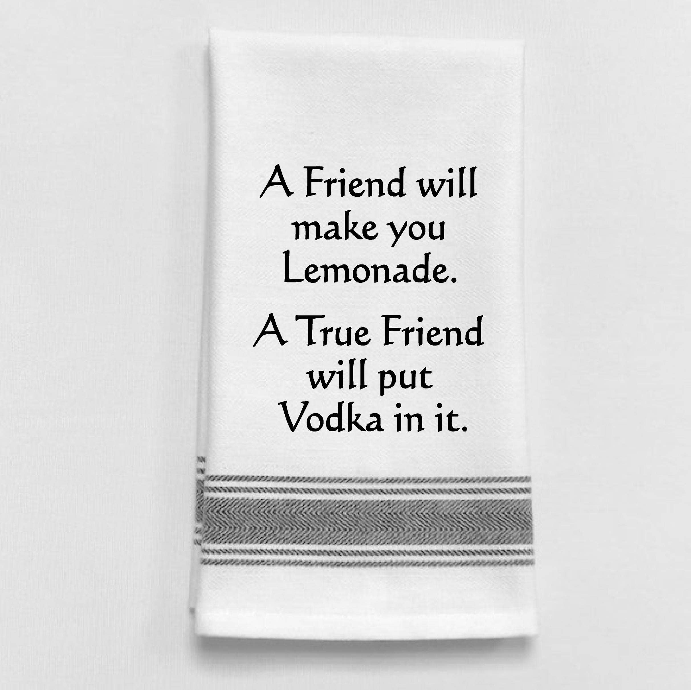 Wild Hare Designs – Ein Freund wird deine Limonade machen. Ein wahrer Freund