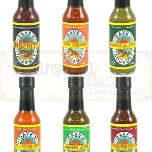 Dave’s Gourmet würzige Sechserpackung