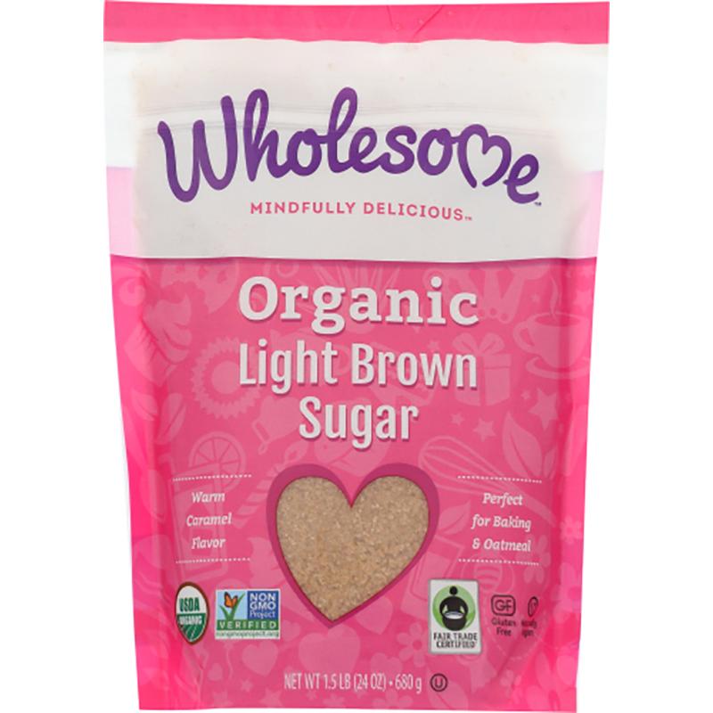 Wholesome – Bio hellbrauner Zucker, 24oz