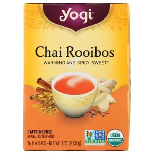 Yogi Tee – Chai Rooibos, 16 Beutel, 1,1 Unzen