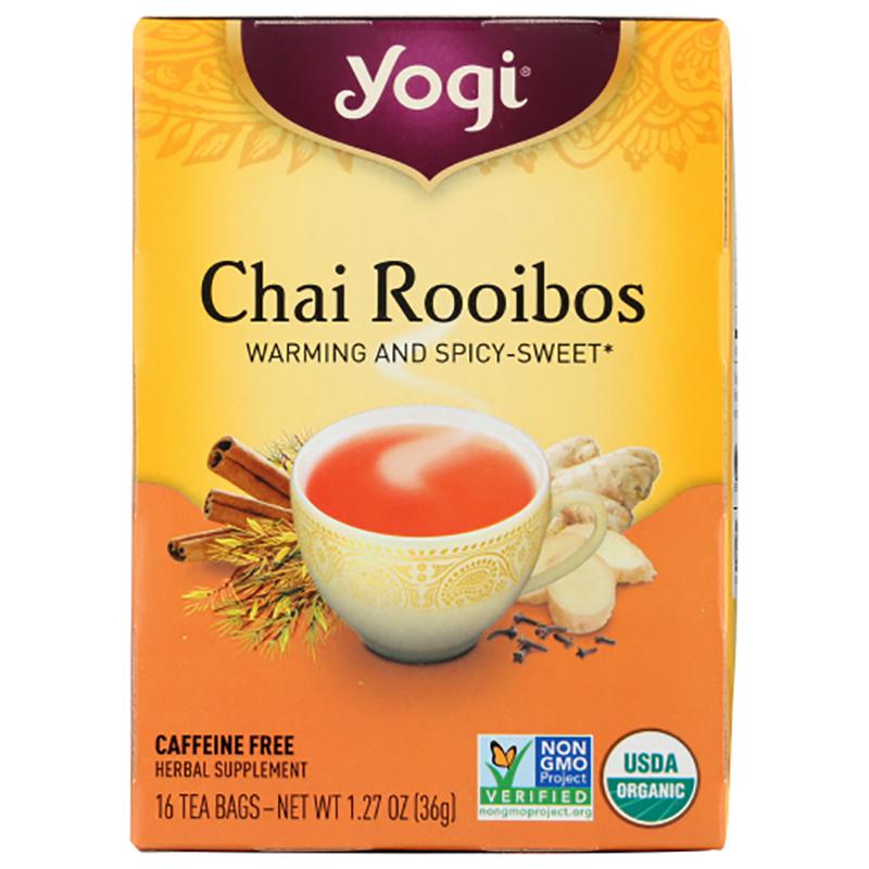 Yogi Tee – Chai Rooibos, 16 Beutel, 1,1 Unzen