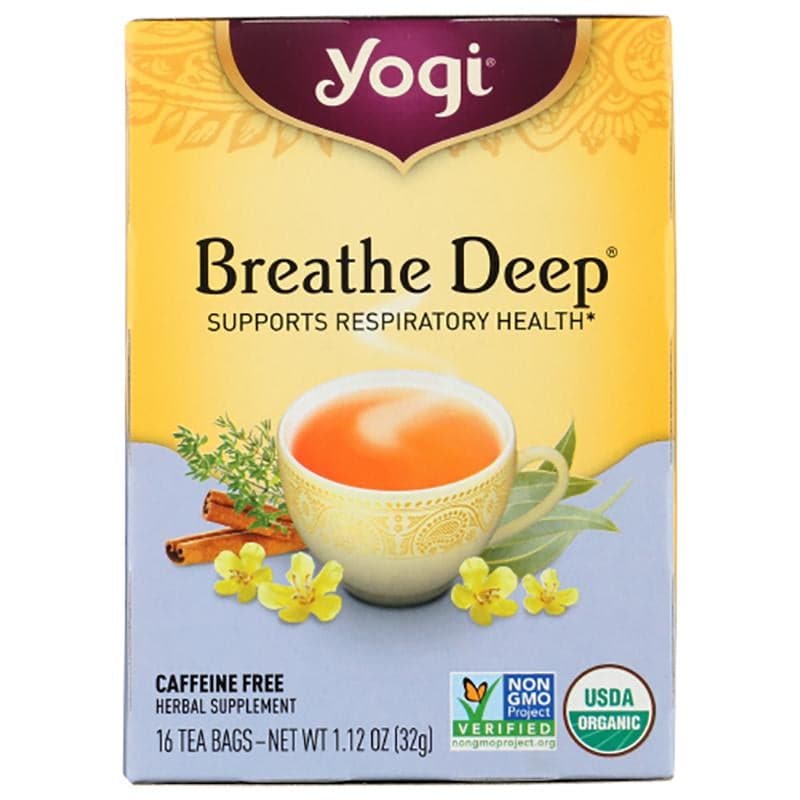 Yogi Tee – Atmen Sie tiefen Tee, 16 Beutel, 1,1 Unzen