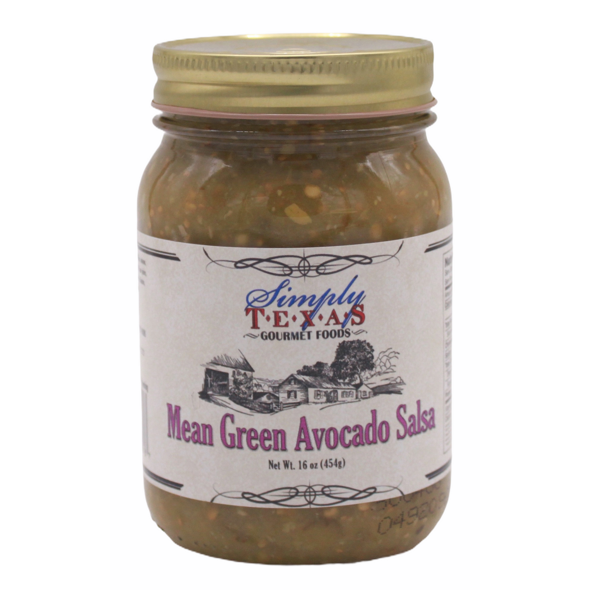 Simply Texas Mittlere grüne Avocado Tomatillo Salsa