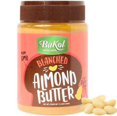 Bakol Blanched Mandelbutter, gentechnikfrei, glutenfrei, 12,35 oz