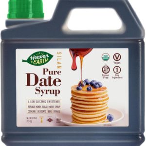 Heaven & Earth rein Date Sirup, Biologischer veganer Süßstoff, 52,8 oz