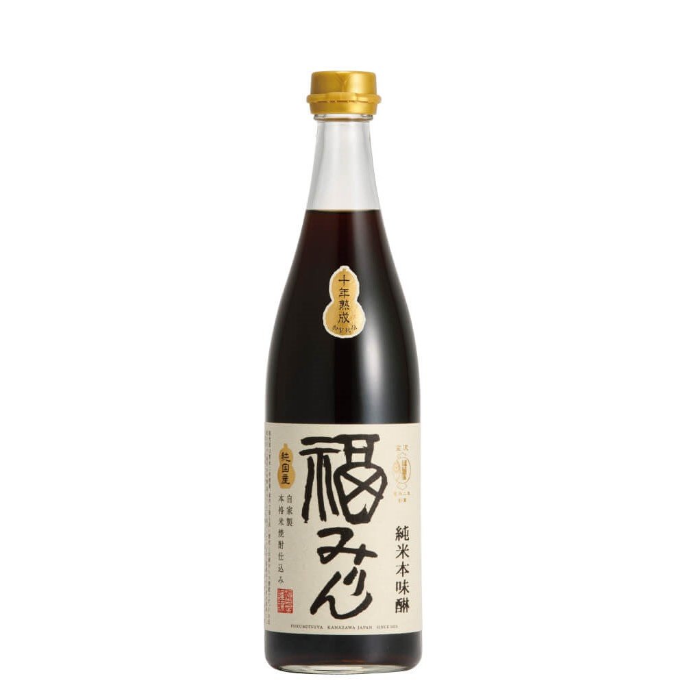 Fukumitsuya Junmai Hon Mirin 10 Jahre reifer süßer Reis Gewürz 720ml