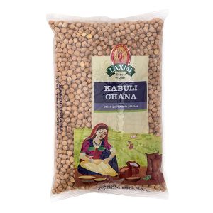 Laxmi Kabuli Chana weiße Kichererbsen – ganze Chana, 4 Pfund Beutel