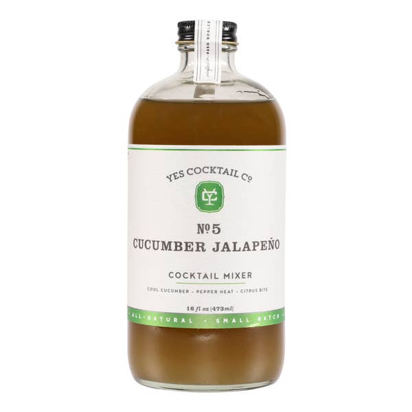 Yes Cocktail Co. Gurke Jalapeno Cocktail Mixer