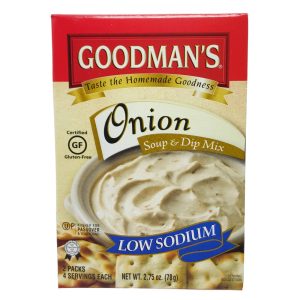 Goodman’s niedrige Natriumzwiebelsuppe und Dip-Mix – 2,75oz