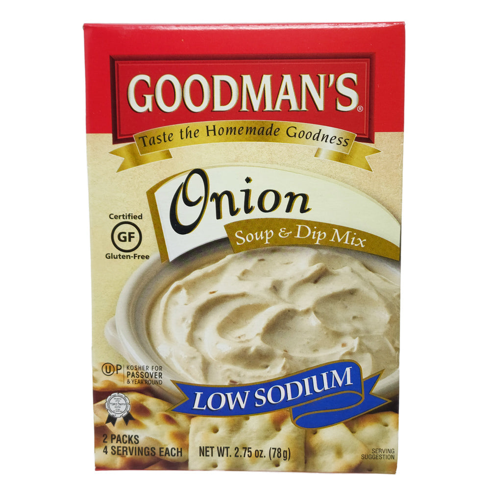 Goodmans natriumarme Zwiebelsuppe und Dip Mischung – 2,75 oz