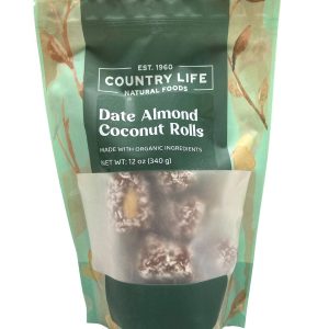 Datum Kokosnussrolle, Mandel, Bio