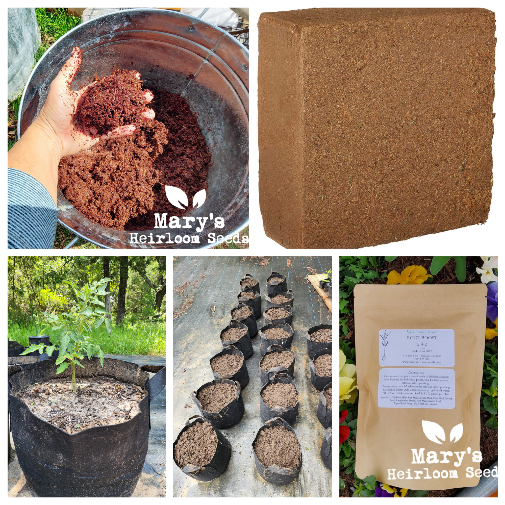 XL Garten in einer Tasche Starter Kit mit Wurzel Boost