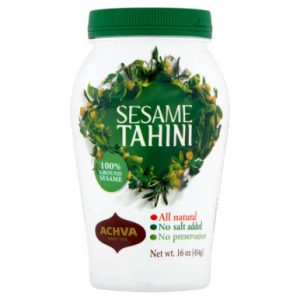 Achva Sesam Tahini, Koscher für Passah, 100% gemahlene Sesamsamen, All natürlich, kein Salz, 16 oz