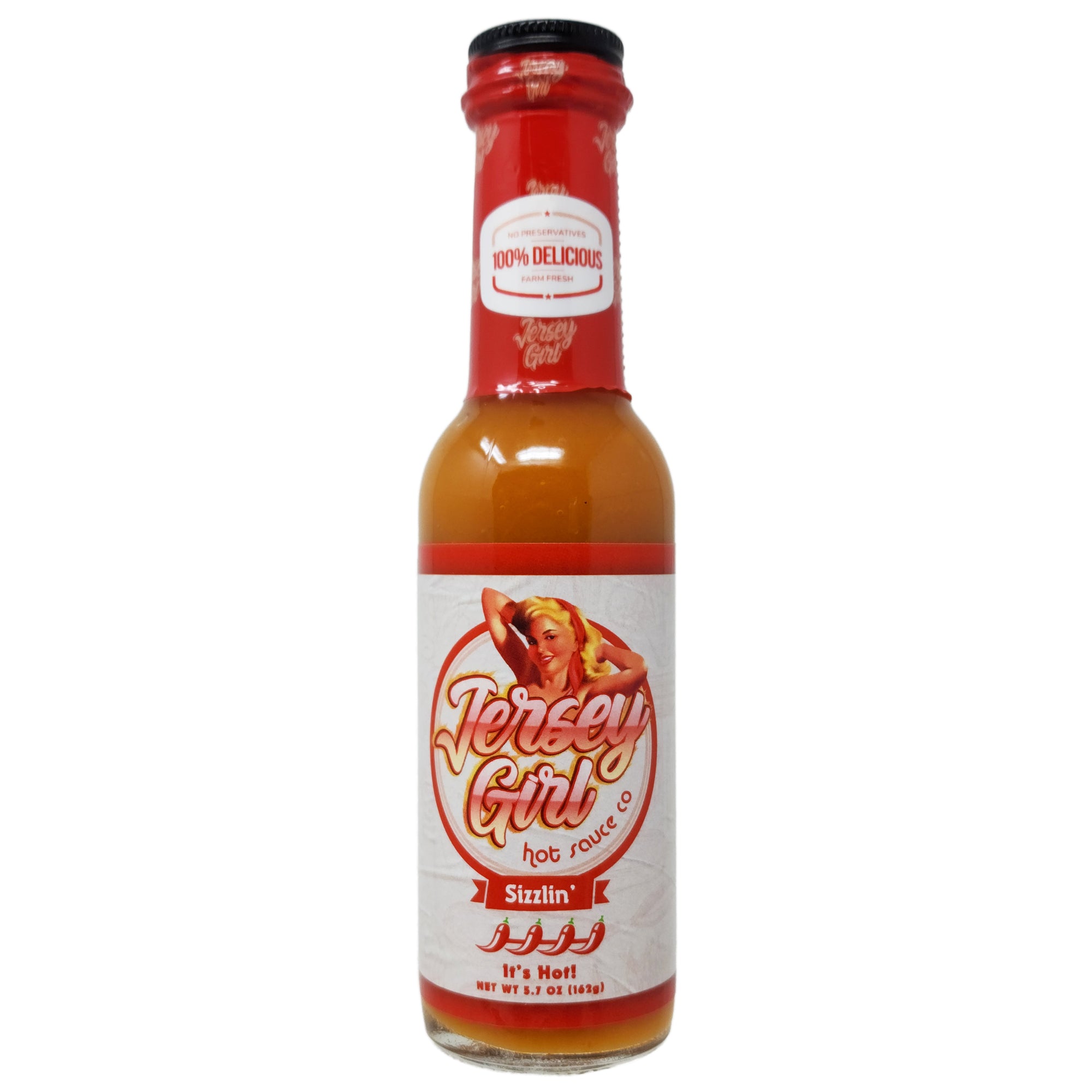 Jersey Mädchen Sizzlin 'Chilisauce – 5,7 oz