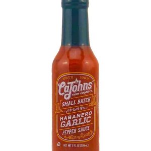 scharfe Sauce Cajohns kleine Partie Habanero Knoblauch 5 Unzen Hitze 8 $8.48